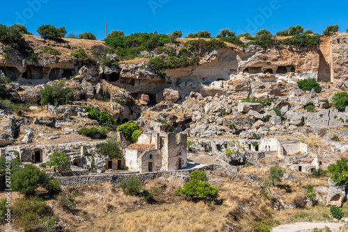Принти на полотні Scenic view in Ginosa, Province of Taranto, Apulia, Italy.