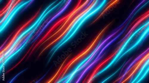 Abstract flowing neon light background vibrant colorful liquid motion wallpaper digital art energy stream glow vivid colors smooth gradient