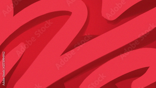 Abstract modern background with vibrant crimson red fluid waves brush strokes featuring a premium textured grainy holographic gradient luxury backdrop template design.