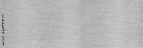 Canvastavla Brushed stainless steel texture, metallic silver background