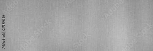 Foto Brushed silver metal texture, panoramic stainless steel background, industrial a
