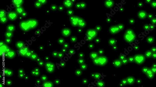 4K Social media Live style animated heart on white screen. 60 FPS