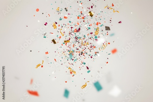 Celebration Confetti Explosion