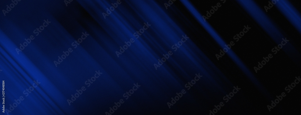 Fototapeta premium Abstract Dark Blue Horizontal Speed Lines Background Technology Motion Blur Effect
