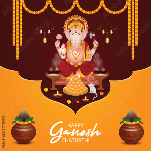 Ganesh Chaturthi background