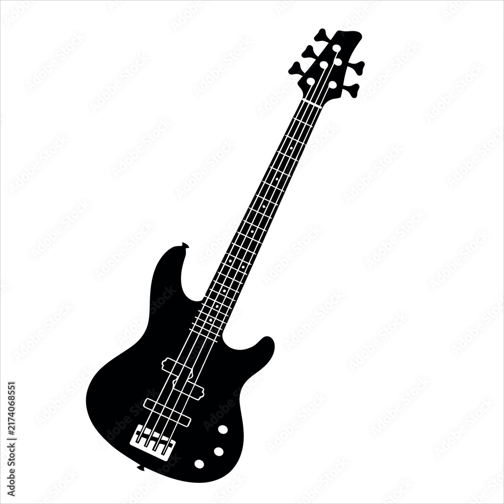 Fototapeta premium Bass Guitar