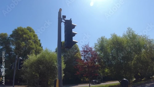 13th July  2025. Street and Road View of Historical Swindon City of Southwest England United Kingdom. Footage Was Captured With Car Mounted Camera During Bright Sunny Day of Hot Summer over UK