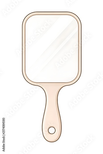 Minimalist handheld mirror