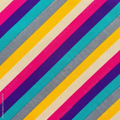 Colorful diagonal stripes abstract background