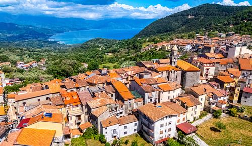 Fotografía The town of San Giovanni a Piro, Salerno, Campania, Italy