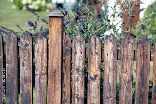 Photography old wooden fence, Nacka,Sverige,Sweden,Stockholm ,summer