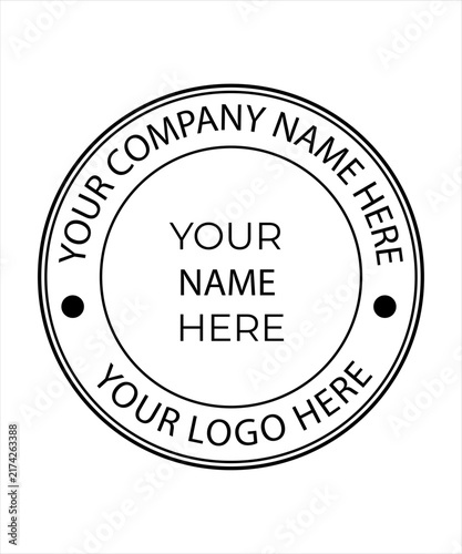 Vintage Circular Company Logo Badge Template with Editable Name and Text

45 SEO Keywords
