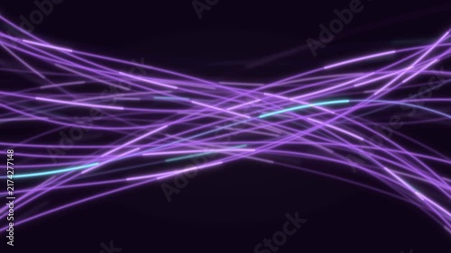 Quantum Purple Premium Cybernetic Fiber Optic Data Stream Seamless Loop - 4K Seamless Loop