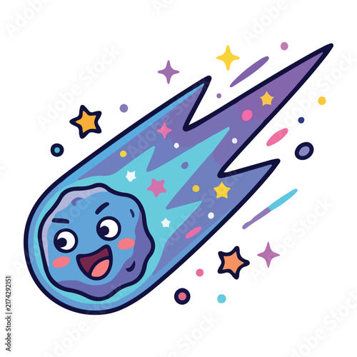 Happy Grinning Face Emoji Icon with Big Smile