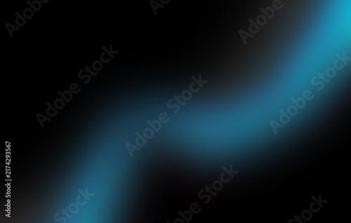 Abstract Blue Light Glow Background with Soft Gradient and Dark Space