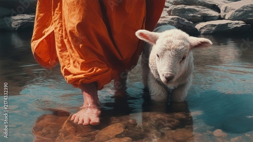 Gentle guidance protection innocence nature spirituality