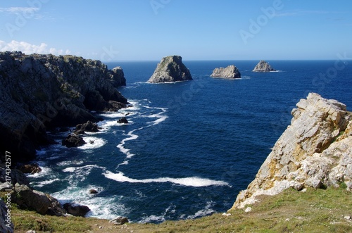 Pen Hir point in Brittany in France, Europe