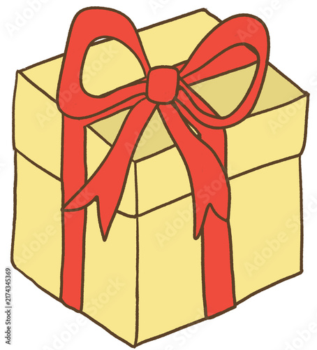 New Year Gift Box Clipart