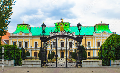 Konstfotografi Bishop's Palace, the only baroque style ecclesiastical residence of the Serbian
