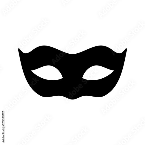 Masquerade Costume Mask Flat Image
