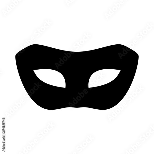 Masquerade Costume Mask Flat Image
