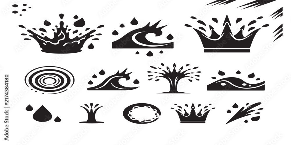 Obraz premium set of vector icons
