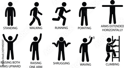 Pictogram icon of a person/human being
