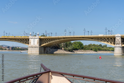 Fotografía Margaret bridge over Danube in Budapest