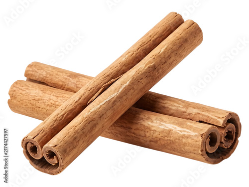 Three cinnamon sticks crossed cinnamon, cinnamon sticks, spice, aromatic, baking, cooking, ingredient, flavor, warm, brown, woody, bark, rolled, dried, natural, organic, culinary, kitchen, food, seaso