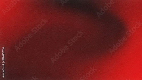 Abstract Noisy color gradient background with red and black beige design