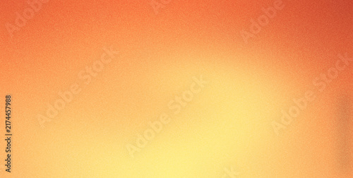 Orange gradient background with spotlight shine on center and vignette border. Presentation website template.