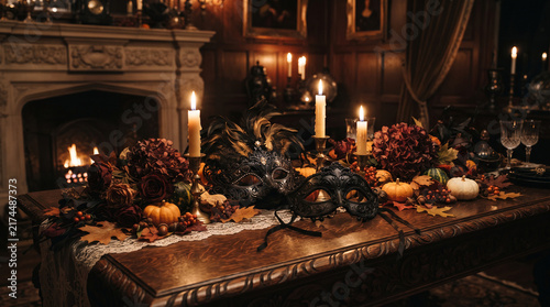 Candles in St Nicholas Church with Warm Christmas Lights, Festive Holiday Decorations, Peaceful Interior and Traditional Winter Celebration Atmosphere