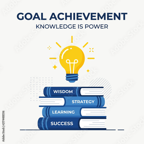 Achieve Your Goals Through Knowledge And Wisdom Insightful Learning Success