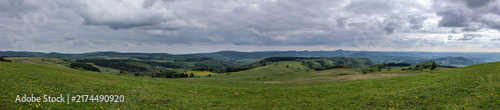 Panorama von der Wasserkuppe, Röhn
