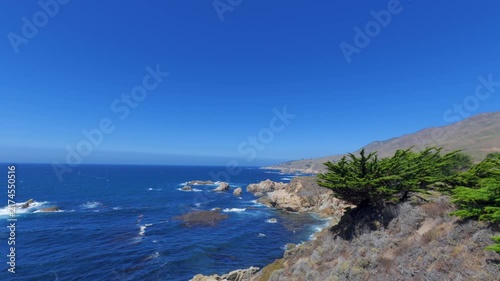 view of Pacific Coast of Big Sur, California