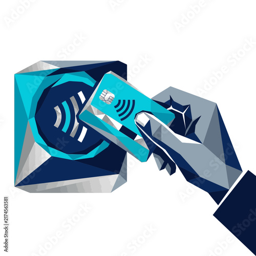 Contactless Payment Credit Card Transaction