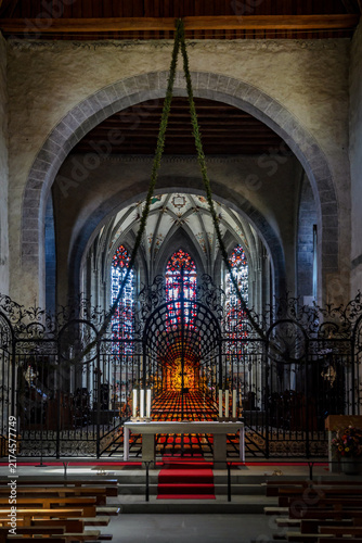 Bild auf Leinwand Minster of St. Mary and St. Mark, Reichenau Abbey