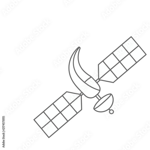 Satellite outline