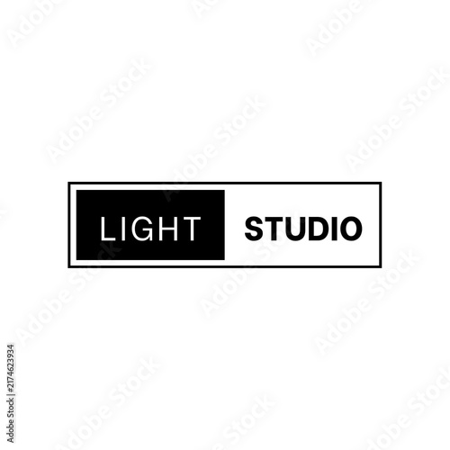studio logo minimalist branding identity for Newsletter Header