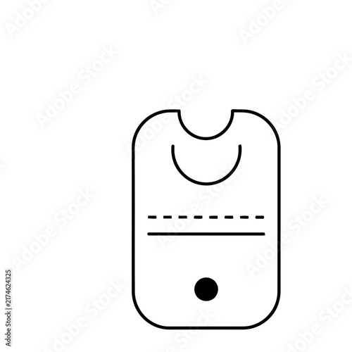 Simple Bib Icon