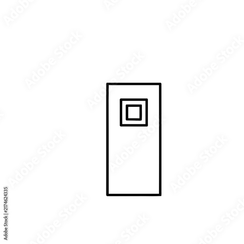 Simple Door Icon