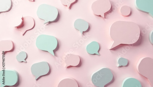 Subtle grey speech bubbles on pastel background Repeating pattern ideal for phone wallpaper , subtle, phone