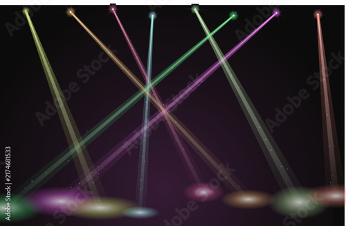 abstract background with stars