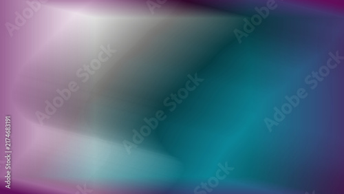 Abstract purple and turquoise gradient background with soft lighting effect, modern smooth vibrant colorful backdrop template for futuristic art designs.