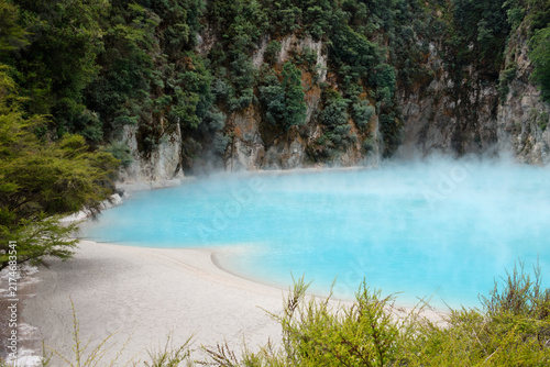 Mysterious Inferno Crater in Waimangu Volcanic Valley - Rotorua, New Zealand