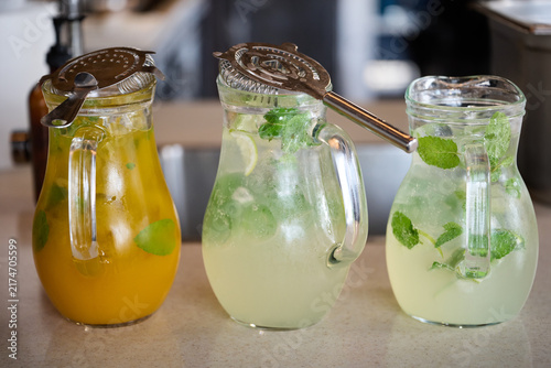 glass of lemonade