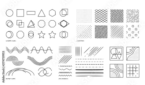 set of hand drawn numbers