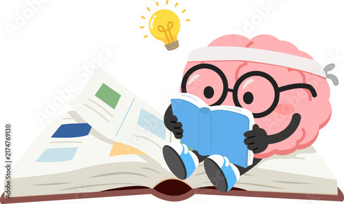 Brain character reading book for better intelligence