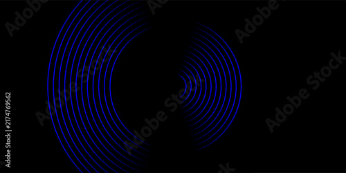 dark background with golden circles. modern background. vector illustration. eps 10
