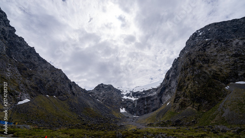 Foto Mount Aspiring National Park, New Zealand - Majestic Valley View
